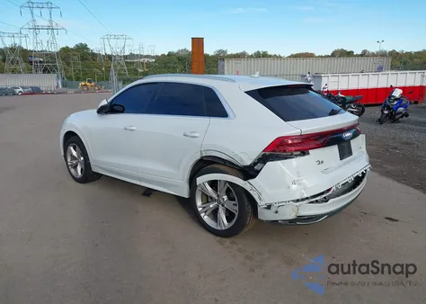 2019 Audi Q8 55 Premium из США, поврежденный, VIN WA1BVAF16KD021814